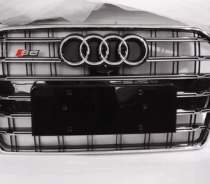 Audi A6 S6 2015-2018 Panjur Siyah Krom
