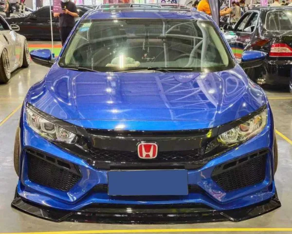Honda Civic Fc5 2016-2020 Ön Tampon New Style + Ön Lip