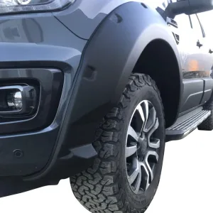 Ford Wildtrack 2019 Sensörlü Çıkıntılı Civatasız Çamurluk Kaplama Dodik