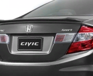 Honda Civic Fb7 (2012-2015) Hybrıt Spoiler (boyasız)