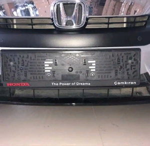Honda Civic Fc5 2016-2020 Ön Tampon Alt Çıta Black 2 Parça