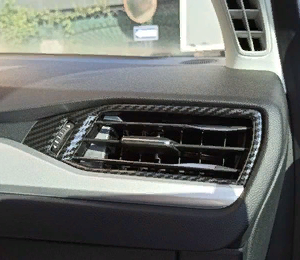 Ford Focus 2019+ Menfez Kaplama Karbon 2 Parça (abs)