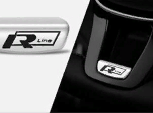Volkswagen R Line Direksiyon Logosu (küçük)