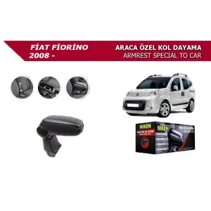 Fiat Fiorino 2008- Araca Özel Kol Dayama Siyah