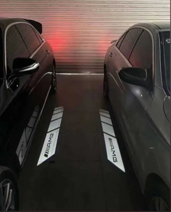 Mercedes W205 - W213 C Ve E Serisi Uyumlu Ayna Altı Amg Aydınlatma (Amg Ambiyans)