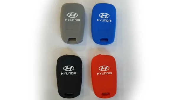 Hyundai Silikon Anahtar Kılıfı Sustalı Modeller İçin