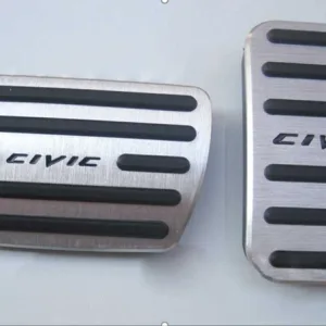 Honda Civic Fc5 Pedal Seti (Geçme Model) 2 Parça - Silver