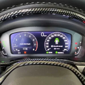 Honda 2022 Civic Gösterge Kaplama - Karbon