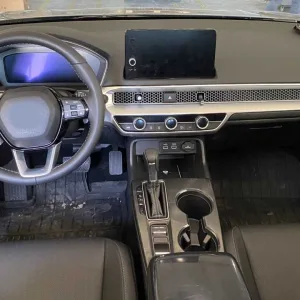 Honda 2022 Civic Göğüslük Kaplama 2 Parça - Silver