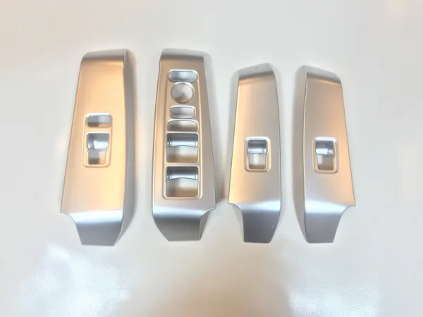 Honda 2022 Civic Cam Düğme Kaplama - Silver