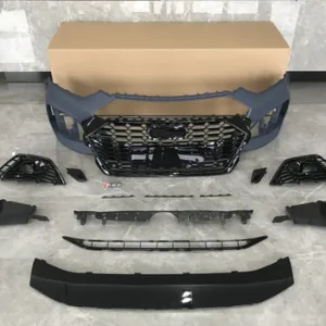 Audi A5 2021+ 4 Kapı Rs5 Ön Tampon Panjur Set