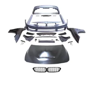 Bmw 3 Serisi F30 2012-2018 İçin Uyumlu M3 Görünüm Bodykit (Çamurluk ve Kaput Dahil Set)