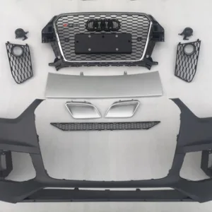 Audi Q5 2012-2015 İçin Uyumlu RSQ5 Ön Tampon Panjur Seti