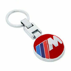 Bmw M Logolu Anahtarlık Kırmızı