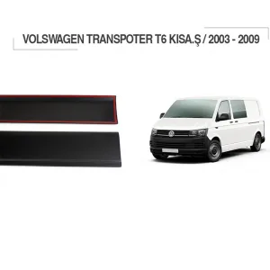 Volkswagen Transporter T6 Kısa Şasi 2015 - Çamurluk Kapı Dodikleri Set 11 Parça Sol Sürgü