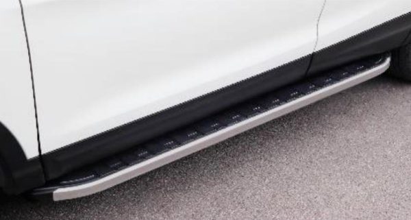 Mercedes X-Class 2017+ Uyumlu Off Road Yan Basamak (Quantum Chrome) Krom AQM4WD