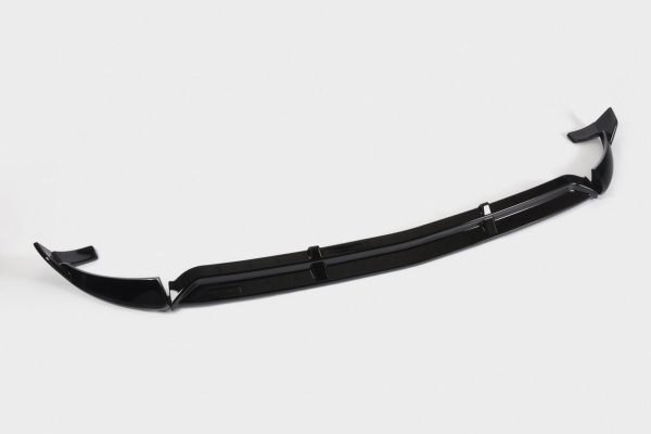 Mercedes GLC Serisi İçin Uyumlu Ön Lip - Piano Black (Parlak Siyah)